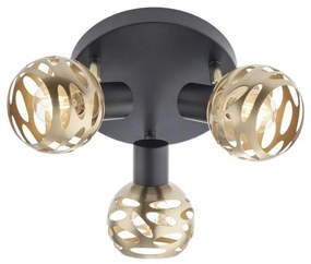 Redo 04-518 - Spotlámpa TORN 3xE14/28W/230V