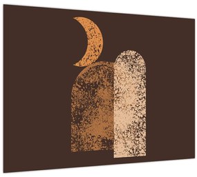 Kép - Narancssárga ívek N⁰2 (70x50 cm)