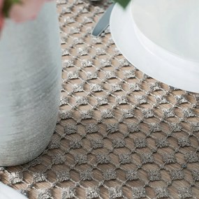 Mg Szövet Abrosz Gipsz Méteráru 160cm széles Szürke Ezüst 1757/5 0,5mb