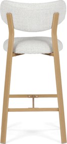 AUB-L3125 OAK fehér szövet bárszék