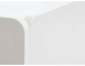 Fehér TV-állvány 160x55x45 cm Bera – Unique Furniture