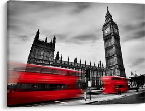 Kép - a Parlament londoni házai (70x50 cm)