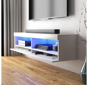 Tv szekrény/asztal Violett 100 (világítással) (fehér). 1098635