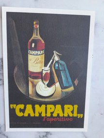Grafika Keret Olaszország Italia Campari