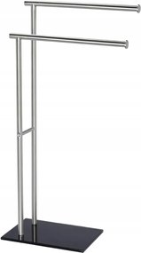 Szabadon álló mozgatható karos akasztó Wenko ezüst