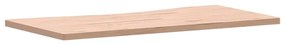 tömör bükkfa íróasztallap 100 x (45-50) x 2,5 cm
