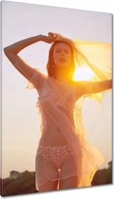 Vászonkép 80x120 Csinos nők Csajok Nagymamák