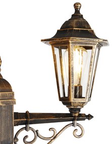 Okos kültéri lámpás arany 3 izzós WiFi-vel ST64 - New Haven