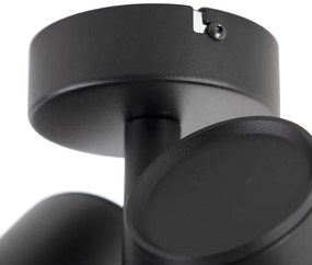 Design spotlámpa fekete 2 lámpás - Scopio Honey