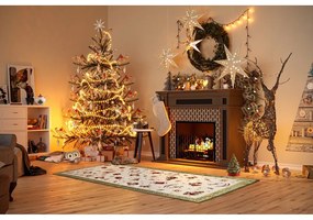 Zöld pamutkeverék futószőnyeg karácsonyi mintával 80x200 cm Toy's Delight Green Christmas – Villeroy&amp;Boch