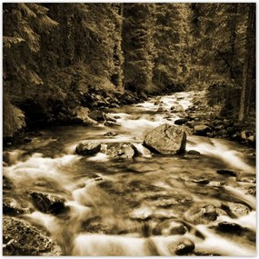 Poszterek 100x100 Tátra Lengyel hegyek Kilátás