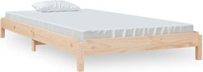 vidaXL tömör fenyőfa egymásra rakható ágy 100 x 200 cm