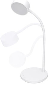 Solight WO3000-W - LED Dimmelhető asztali lámpa LED/4,5W/5V 3000/4000/6500K fehér