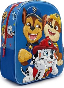 Mancs Őrjárat Rescue Crew 3D hátizsák, táska 30 cm