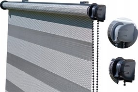 Roló Éjjel-nappal Prestige méret 47x220cm Szürke