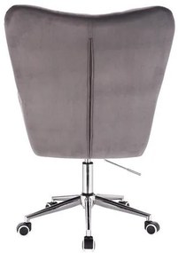 HR650K Grafit modern velúr szék