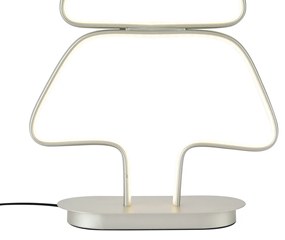 Karácsonyi asztali lámpa acél karácsonyfa LED-del - Arbre