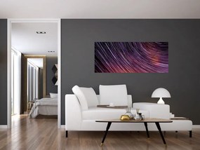 Homályos csillagok képe az égen (120x50 cm)