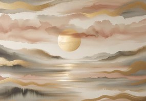 Fotótapéta - Nap arany absztrakcióban (147x102 cm)