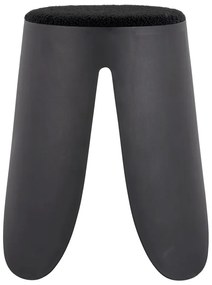 Fekete műanyag ülőke Savor – Leitmotiv