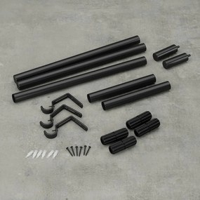 Acél bővíthető függönykarnis 81 - 163 cm Zen – Umbra