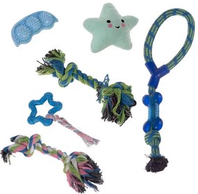 Dog chew toy, tug - set 25384