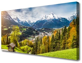 Vászonkép Alps Landscape 100x50 cm