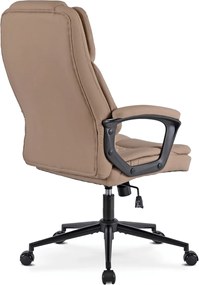 Forgószék bézs színben, műbőr kárpittal. PHONIX