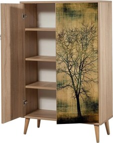 Mega Sonoma Oak Trees I szekrény