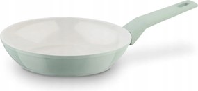 Alumínium indukciós serpenyő kerámia bevonattal zöld 20cm