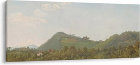 Kép - Simon Denis, View Near Naples, reprodukciók (120x50 cm)
