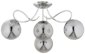 Felületre szerelhető csillár  OXA 4xE14/10W/230V króm