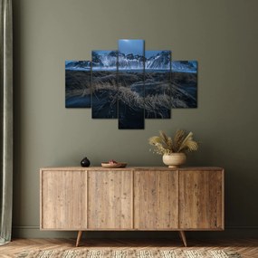 Kép az izlandi csúcsokról (150x105 cm)