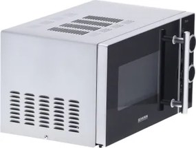 Severin MW 7771 - 700 W mikrohullámú sütő grillel, 230 V, 20 l, fekete