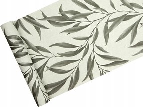 Tapéta Szürke Levelekkel, gallyakkal