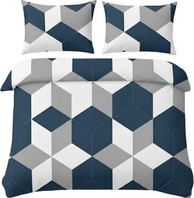 Ágyneműhuzat Garnitúra 140x200 1x Párnahuzat 70x80 Szatén Pamut Különböző Minták