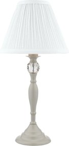 LAURA ASHLEY 3702783-Q ELLIS Kristály Asztali lámpa Szürke, Elefántcsont színű E14 IP20