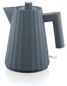 Plisse vízforraló, szürke - Alessi