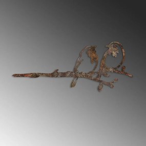 Bird fém kerti dísztárgy, barna, 50×20 cm – TR565TNL1314