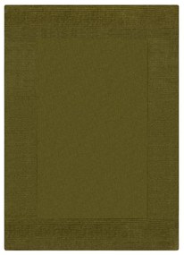 Zöld gyapjú szőnyeg 200x290 cm – Flair Rugs