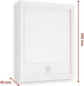 Telefunken 313806TF-LED kültéri LED lámpa s érzékelővel 15W 230V IP44