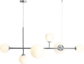 Aldex modern függeszték dione fehér króm ald1092k4