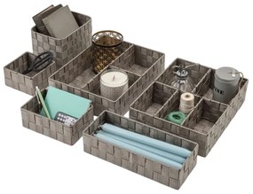 Compactor ruha- és kiegészítő-rendszerező TEX32 x 25 x 8 cm, taupe
