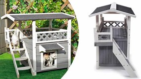 Emeletes kutyaház/cicaház