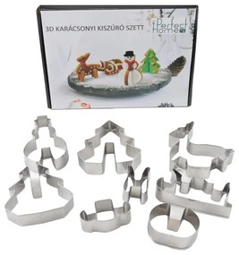 RCK Sütikiszúró szett 3D 8db karácsonyi 13983