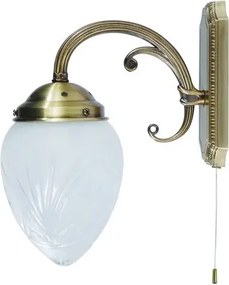 Rabalux beltéri fali lámpa e14 40w fehér/bronz annabella