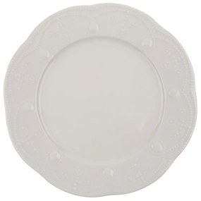 Kutahya Porselen 24 darabos Étkészlet, FLY24Y20014, porcelán, krémszín