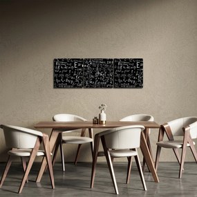 Kép - Matematika (órával) (90x30 cm)