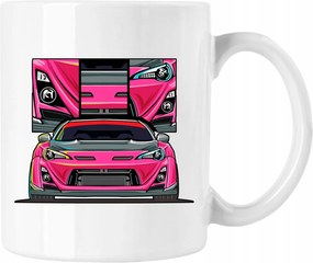 Bögre GT86 Sport Car Autó Fehér 330ml
