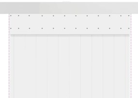 ezüst alumínium ötvözet tolóajtó fémszerelék készlet 200 cm